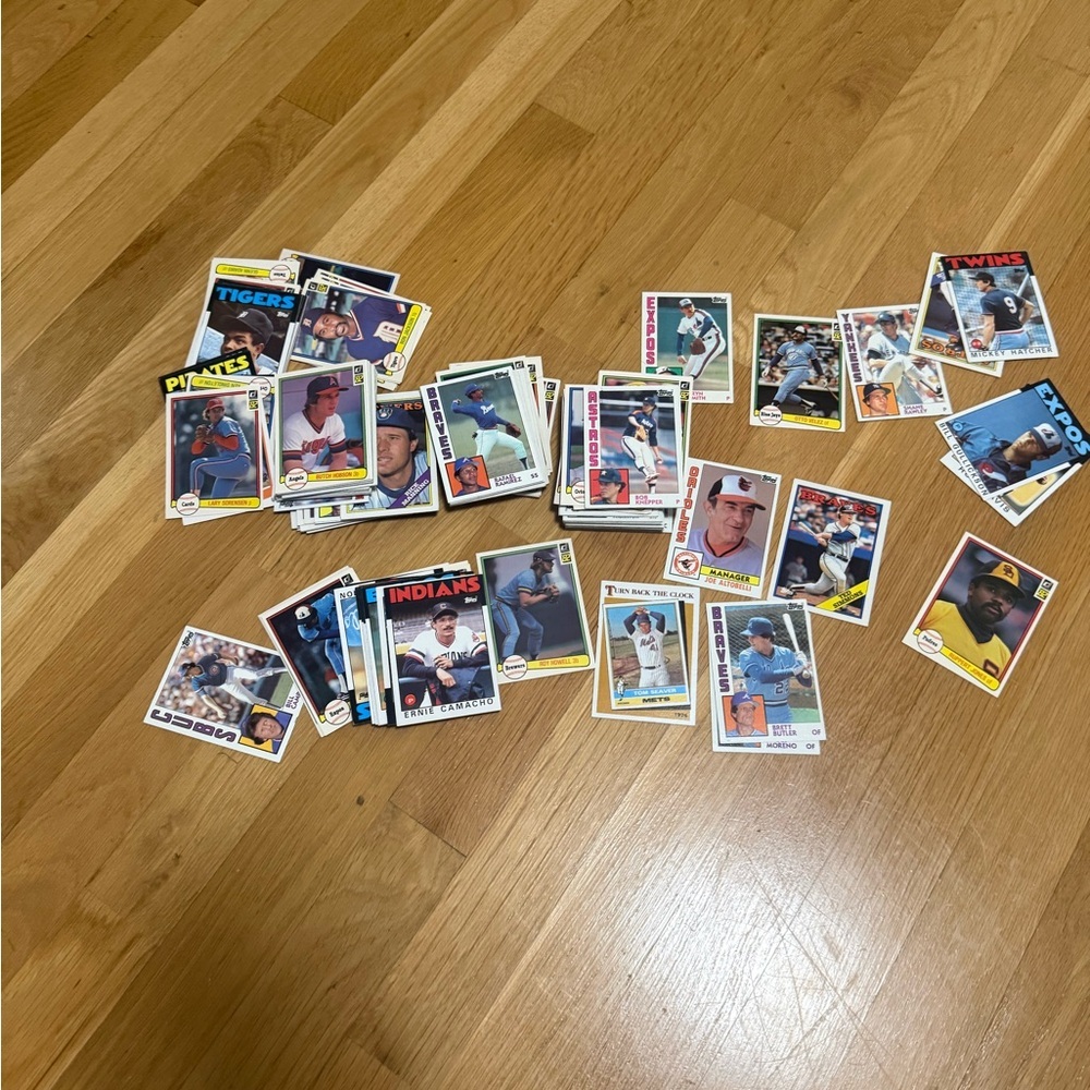 Vintage Baseball Card Lot - 1976 Topps Tom Seaver HOF, 1984 Topps Etc